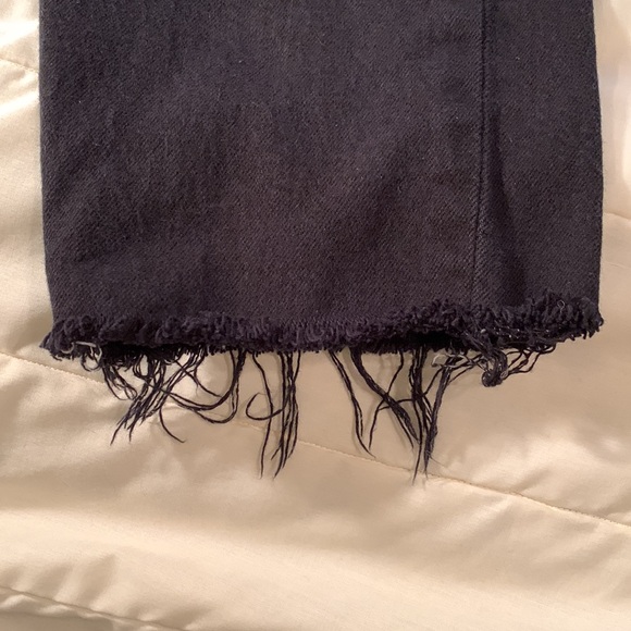 Levi’s Wedgie Fit Jeans in Black Desert Distressed Denim Size 30 - Picture 14 of 17